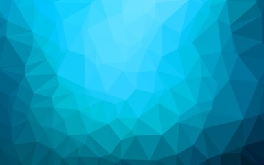 Light BLUE vector low poly texture.