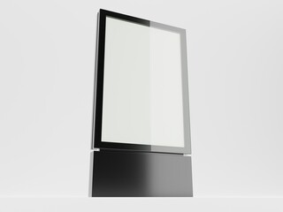 Leere Plakatwand - City-Light-Poster - Billboard, Mock-up