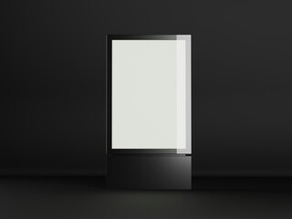 Leere Plakatwand - City-Light-Poster - Billboard, Mock-up