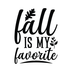 fall is my favorite