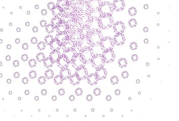 Light purple vector layout with circle shapes.