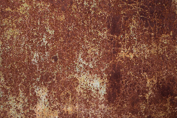 Industrial metal texture. Grunge rusted metal surface, rust background