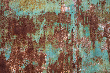 Industrial metal texture. Grunge rusted metal surface, rust background