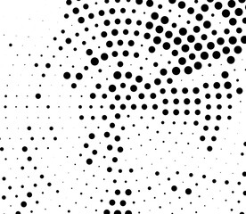 Halftone, random circles, random dots pattern, texture, background illustration - 461545636
