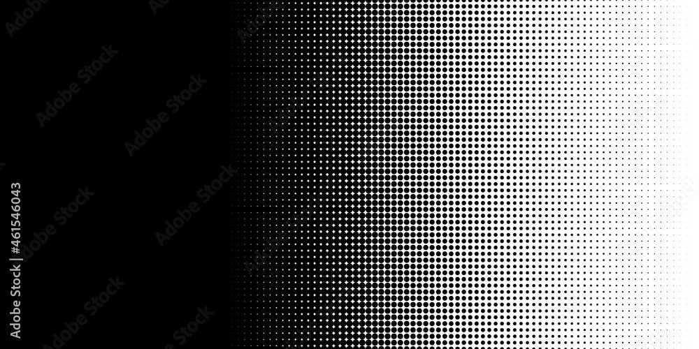 Poster black and white halftone, dotted, circles pattern, background, backdrop. dots, polka dots pattern