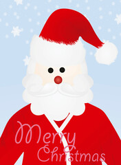 Merry Christmas and Happy new year card. vector