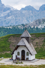 Alpine Chapel in Pralongia
