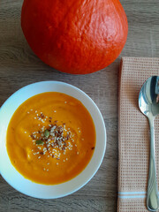 pumpkin cream soup