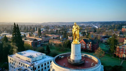 Fotobehang Oregon State Capitol © Jake