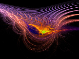 abstract fractal background. color fireworks. Abstract painting multicolor texture. motion holiday background. Modern multicolor futuristic dynamic pattern. Fractal artwork for creative graphic design