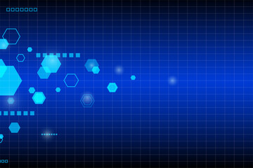 Abstract hi tech. Abstract digital background with technology. Vector abstract technology.