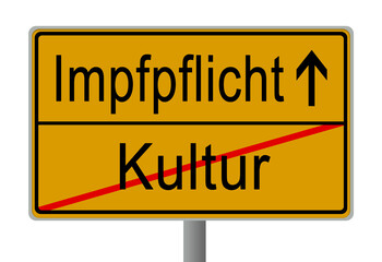 Corona Covid-19 Pandemie Virus Lockdown Schild