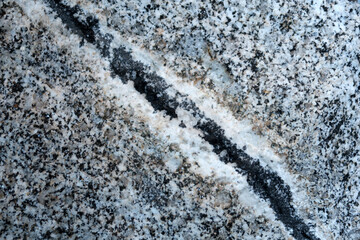 Pegmatitader im Granit - pegmatite vein in granite