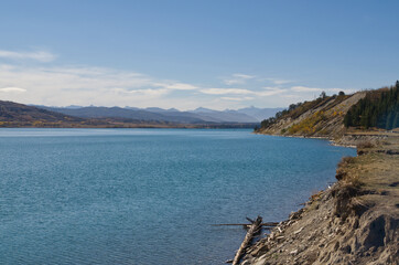 Ghost Lake on an Autumn Day