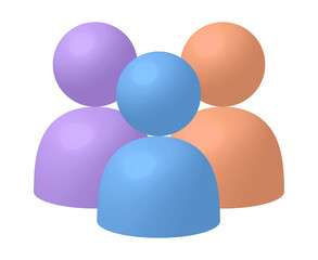 立体的な人のアイコン