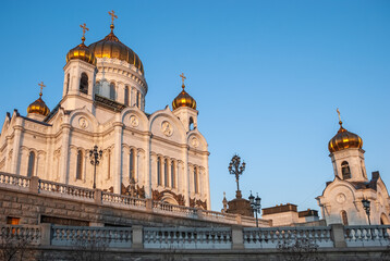 Cathedral of Christ the Saviour in Moscow, Russia