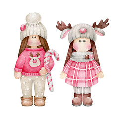 Christmas cartoon character