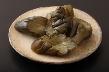 きゅうりの醤油漬け