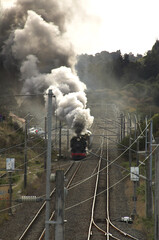 Steam Locomotive in Action