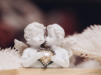 angel with a heart