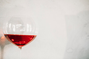 red wine glass