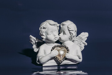 white angel wings