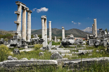 Ruins of Temple of Aphrodite, Aphrodisias, Turkey