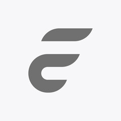 Cool, simple, futuristic and attractive FC Monogram. Good for representing the concept of a speed. A logo that is perfect for any project.