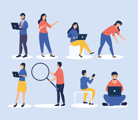 eight persons data management