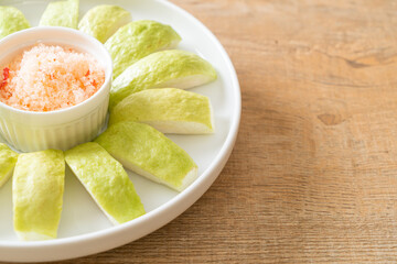 Guava Dip with Chili and Salt