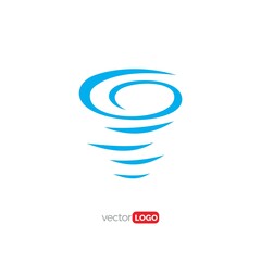 tornado icon/symbol/Logo Design Vector Template Illustration