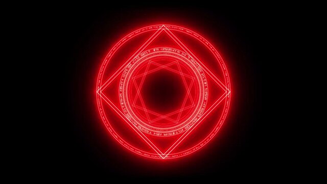 4k 3d circle with glowing light effect, sign and symbol in glowing effect, can be used as alpha