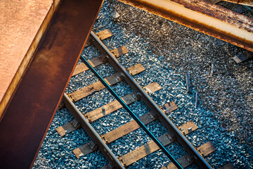 Railroad tracks and steel beams - Cleveland, Ohio