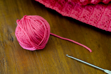 Knitted yarn for making clothes, bags, hats and other tools