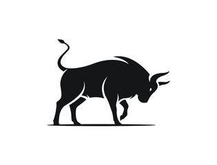 Angry bull logo