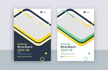 Modern Brochure Cover Template Design