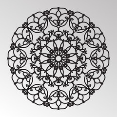 Mandala vector element round ornament decoration