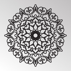 Mandala vector element round ornament decoration