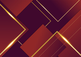 Red and gold abstract background