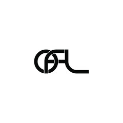 ofl initial letter monogram logo design