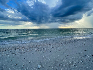 Calm Sunset on Marco Island in the Gulf Coast of Florida