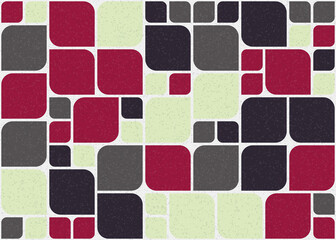 Abstract Geometric Pattern generative computational art illustration