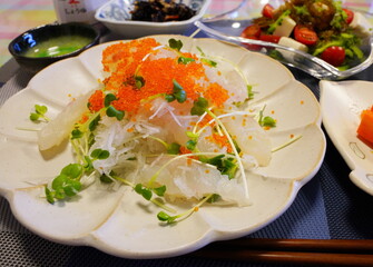 日本の家庭料理　手料理　煮物や焼き魚など白米やお酒に合うおかず