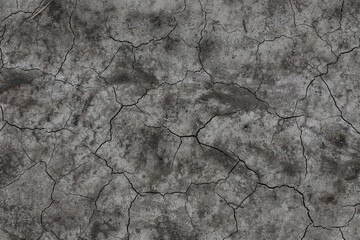 Dry, cracked dirt texture for creative background