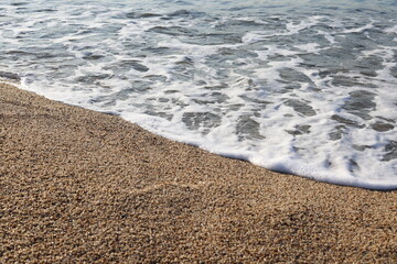 日本海の浜辺（敦賀）