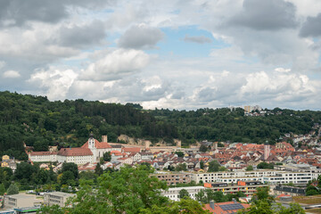 Fototapeta na wymiar beautiful view of the city of germany eichstätt