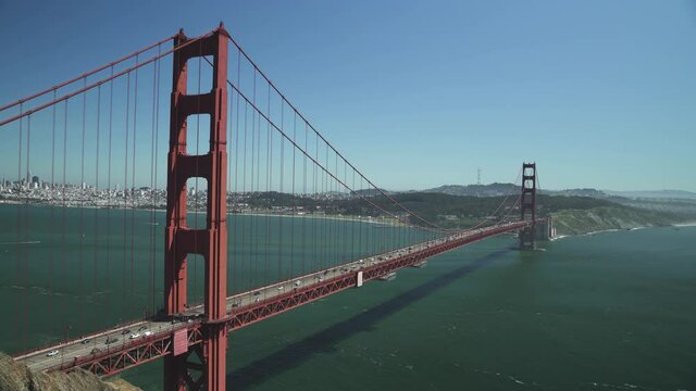 Golden Gate Bridge with the City of San Francisco in the background