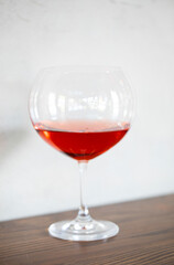 glass of red wine