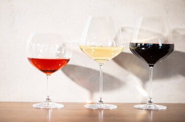 glasses of wine