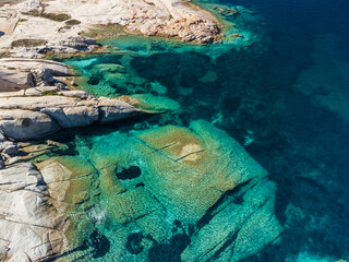 La Maddalena, scogliera di Punta Tegge